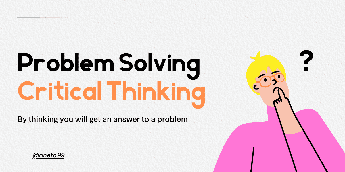 2023 Problem Solving Critical Thinking Skills in Kids